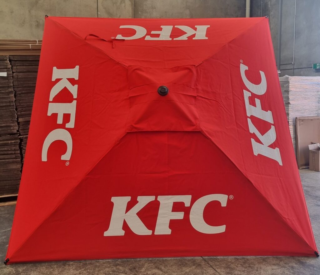 KFC - 3mt Square Market Umbrella